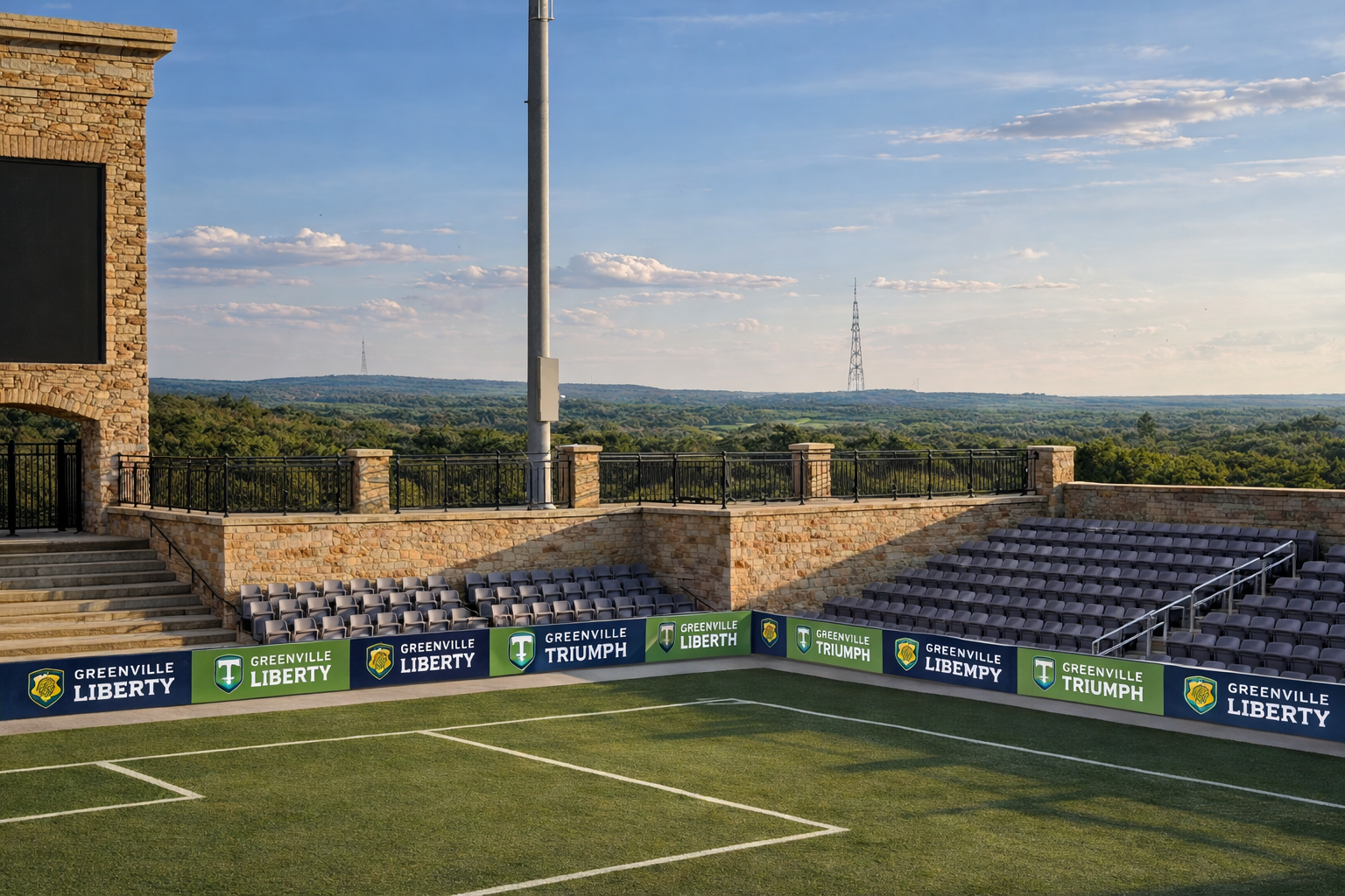 Corner Club work in progress render